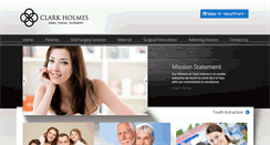 Desktop Screenshot of clarkholmes.com